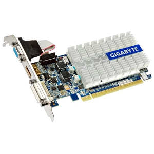 Видеокарта 1024Mb DDR3 GT210 GigaByte (GV-N210SL-1GI) OEM