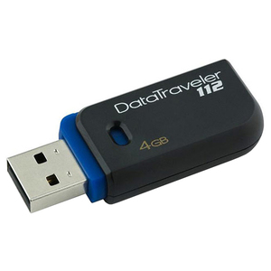 4GB USB Drive Kingston DT112 Black