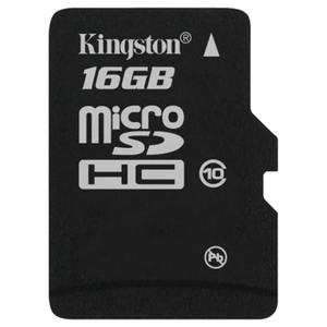 Карта памяти 16GB MicroSD Kingston Class 10 SDHC