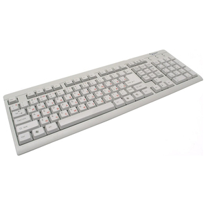 Клавиатура Gembird KB-8300-UR White USB