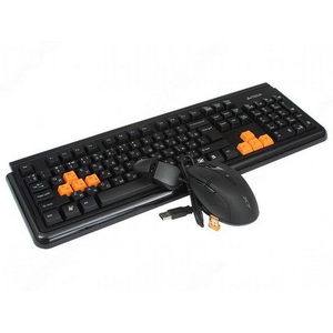 Мышь + клавиатура A4Tech Super 15 Wireless Gaming Combo (G1000A)