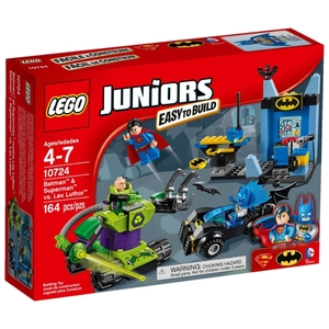 Конструктор LEGO Juniors 10724 Бэтмен и Супермен против Лекса Лютора