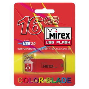 16GB USB Drive Mirex CHROMATIC RED (13600-FM3СHR16)