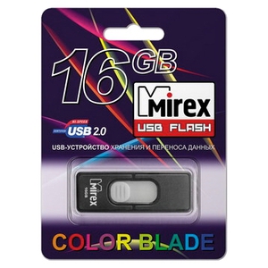 USB Flash Mirex HARBOR BLACK 16GB (13600-FMUBHB16)