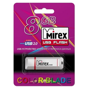 USB Flash Mirex KNIGHT WHITE 8GB (13600-FMUKWH08)