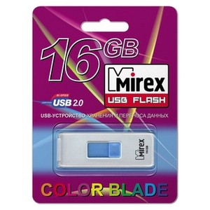USB Flash Mirex SHOT WHITE 16GB (13600-FMUWST16)