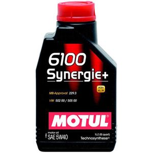 Моторное масло Motul 6100 Synergie + 5W40 1л