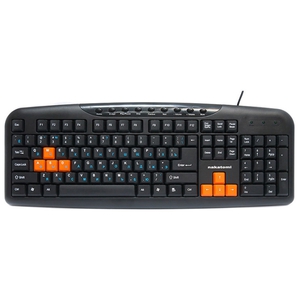 Клавиатура Nakatomi KN-11U Black-Orange