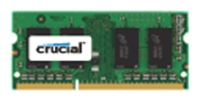 Оперативная память Crucial 2GB DDR3 SO-DIMM PC3-12800 (CT25664BF160B)
