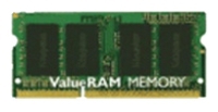 Память SO-DIMM 2048Mb DDR3 Kingston ValueRAM PC-10667MHz (KVR1333D3S8S9/2G)