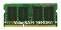 Память SO-DIMM 4096Mb DDR3 Kingston PC-10660MHz (KVR1333D3S9/4G)