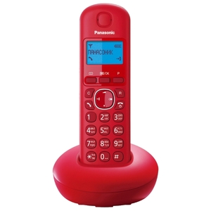 Беспроводной телефон Panasonic KX-TGB210 красный