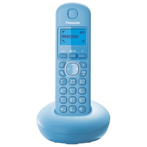 Беспроводной телефон Panasonic KX-TGB210 голубой