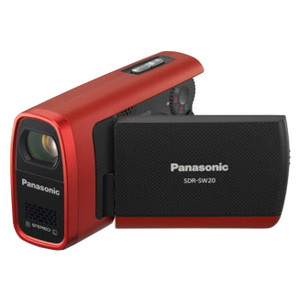Видеокамера Panasonic SDR-SW20 red