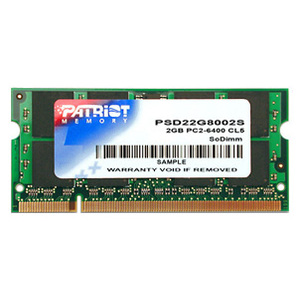Память SO-DIMM 2048Mb DDR2 Patriot