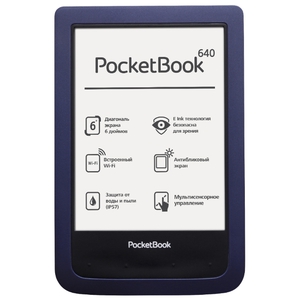 Электронная книга PocketBook 640 Dark Blue