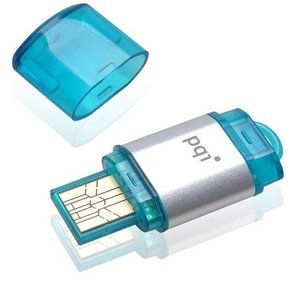 4GB USB Drive PQI Traveling Disk i178 Blue
