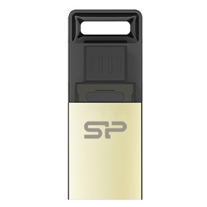 USB Flash Silicon-Power Mobile X10 Gold 8GB (SP008GBUF2X10V1C)