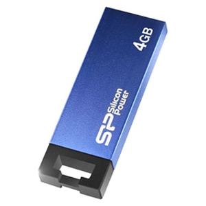 4GB USB Drive Silicon Power Touch 835 (SP004GBUF2835V1B) Blue-Black