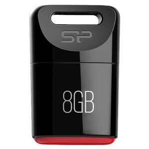 USB Flash Silicon-Power Touch T06 Black 8GB (SP008GBUF2T06V1K)
