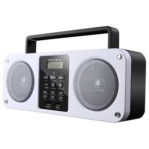 Аудиомагнитола Supra BB-M102UB White/Black