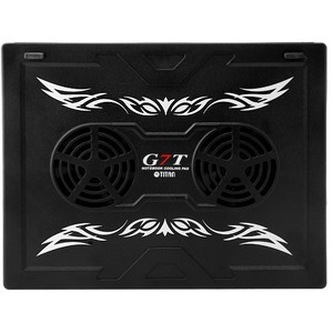 Подставка для охлаждения ноутбука Titan TTC-G7TZ Black (2 вентилятора)