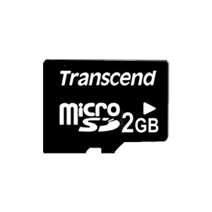 Карта памяти 2GB MicroSD Transcend TS2GUSDC