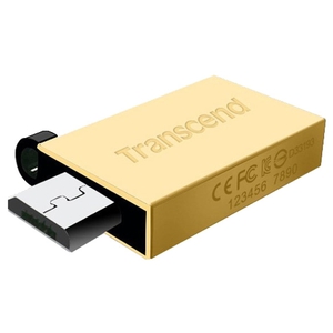 USB Flash Transcend JetFlash 380G 8GB Gold (TS8GJF380G)