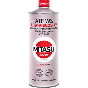Трансмиссионное масло Mitasu MJ-325 LOW VISCOSITY ATF WS 100% Synthetic 1л
