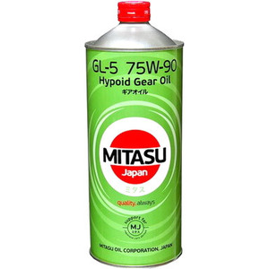Трансмиссионное масло Mitasu MJ-410 GEAR OIL GL-5 75W-90 100% Synthetic 1л