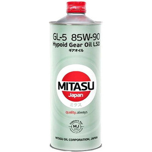 Трансмиссионное масло Mitasu MJ-412 GEAR OIL GL-5 85W-90 LSD 1л