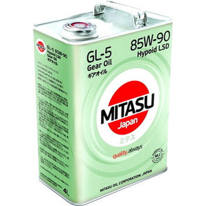 Трансмиссионное масло Mitasu MJ-412 GEAR OIL GL-5 85W-90 LSD 4л