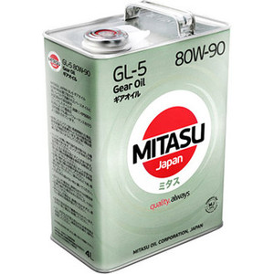 Трансмиссионное масло Mitasu MJ-431 GEAR OIL GL-5 80W-90 4л