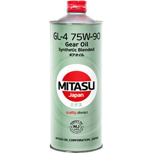 Трансмиссионное масло Mitasu MJ-443 GEAR OIL GL-4 75W-90 Synthetic Blended 1л
