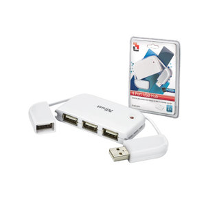 Хаб USB Trust 4 Port USB2 Mini Hub for Netbook (16226)