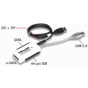 Переходник ViPower (VP-92148) c 2,5 IDE&SATA на USB2,0