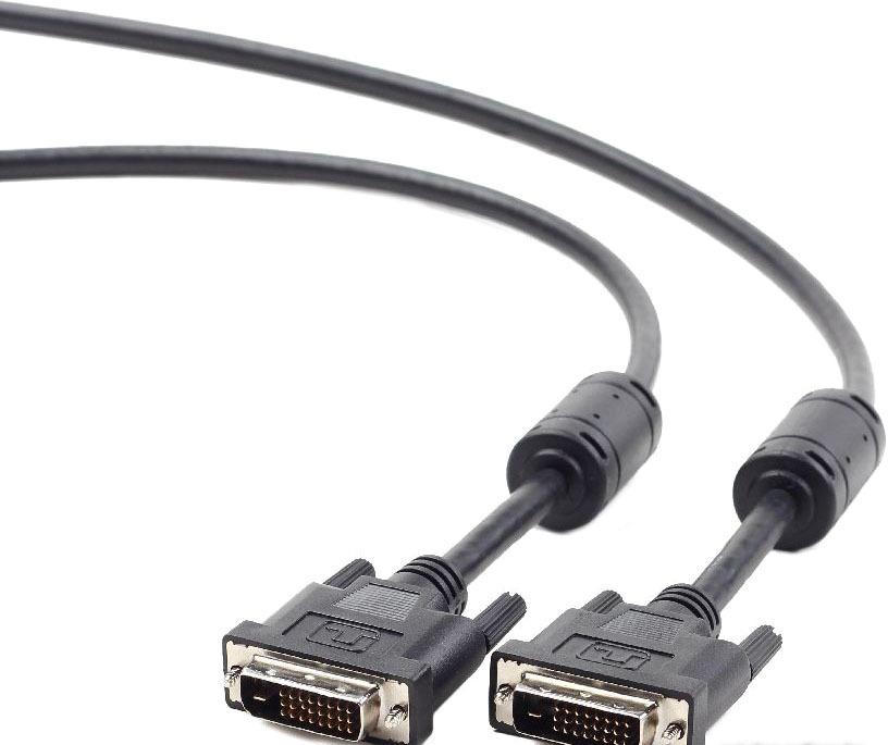 Gembird CC-DVI2-BK-6 кабель gembird cablexpert schuko c13 6а 1m pc 186 1m