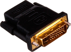 ExeGate DVI-D - HDMI 25M-19F EX191105RUS термопаста exegate etd 14wmk daimond 6g ex293371rus