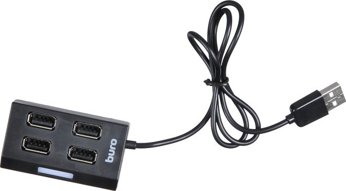 USB- Buro BU-HUB4-U2.0 разветвитель usb buro bu hub4 u3 0 s 4порт