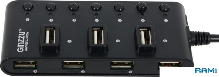 USB- Ginzzu GR-487UB ginzzu a190