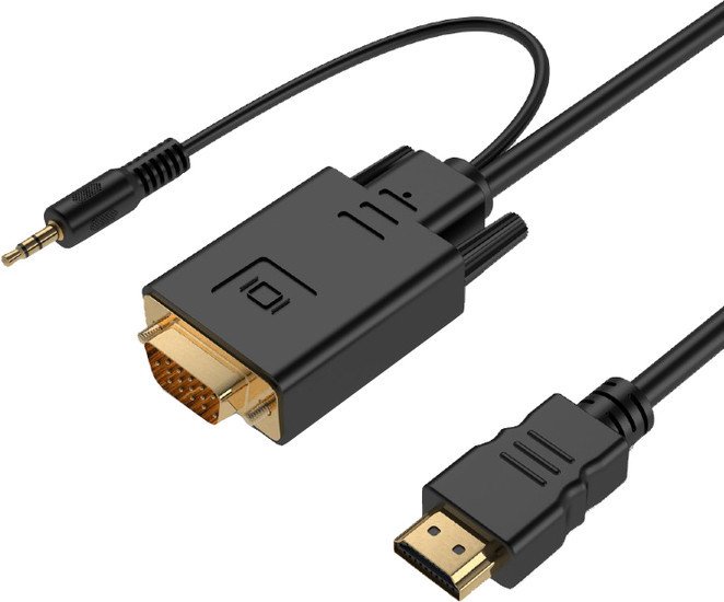 Cablexpert A-HDMI-VGA-03-10 cablexpert cc dp hdmi 1m