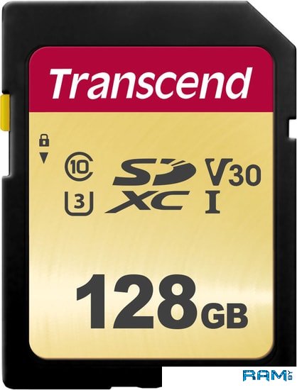 Transcend SDXC 500S 128GB transcend sdxc 340s 256gb ts256gsdc340s
