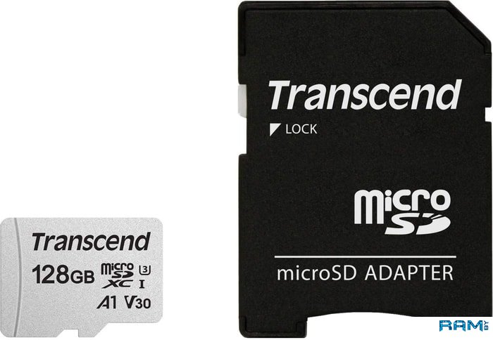Transcend microSDXC 300S 128GB литературное чтение 2