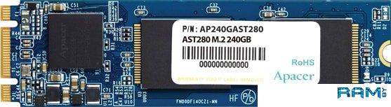 SSD Apacer AST280 480GB AP480GAST280-1 ssd накопитель apacer m 2 ast280 480 гб sata iii ap480gast280 1