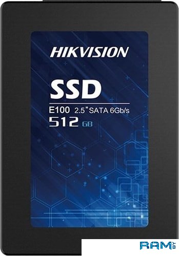 SSD Hikvision E100 512GB HS-SSD-E100512G твердотельный накопитель hikvision e100 1tb hs ssd e100 1024g