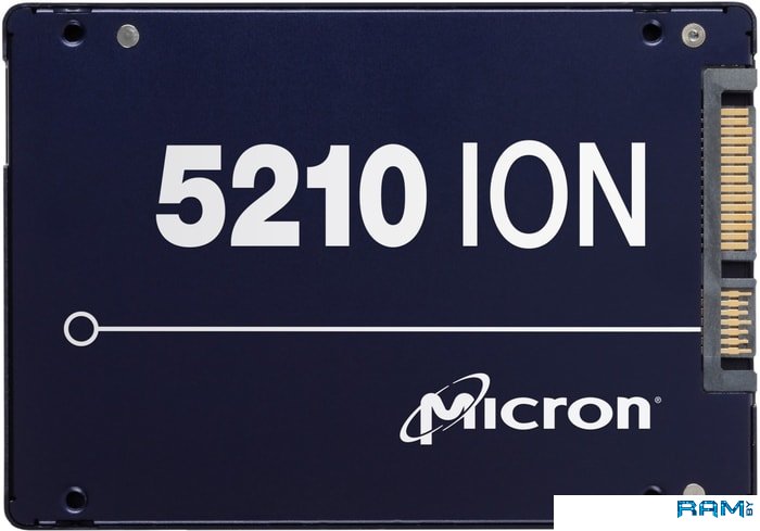 SSD Micron 5210 ION 7.68TB MTFDDAK7T6QDE-2AV1ZABYY ssd kioxia pm6 m 7 68tb kpm61rug7t68
