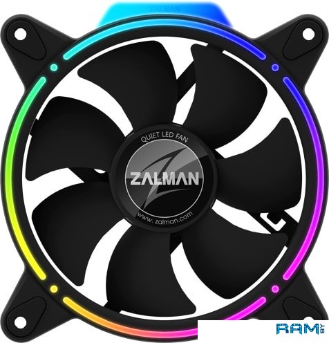 Zalman ZM-RFD120A вентилятор zalman zm f2 plus 92x92x25mm sleeve 3pin