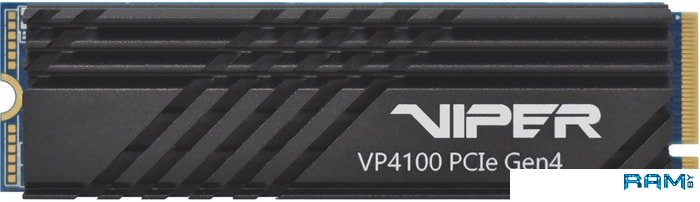 SSD Patriot VP4100 2TB VP4100-2TBM28H накопитель ssd patriot viper 2tb vp4300 2tbm28h