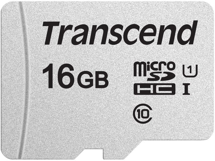 Transcend microSDHC 300S 16GB transcend microsdhc 300s 16gb