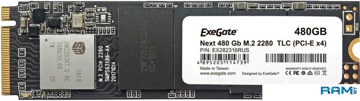 SSD ExeGate Next 480GB EX282316RUS ssd exegate next pro 240gb ex280465rus